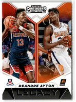 2019 Panini Contenders Draft Picks Legacy Deandre Ayton #22