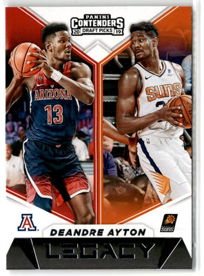 2019 Panini Contenders Draft Picks Legacy Deandre Ayton #22