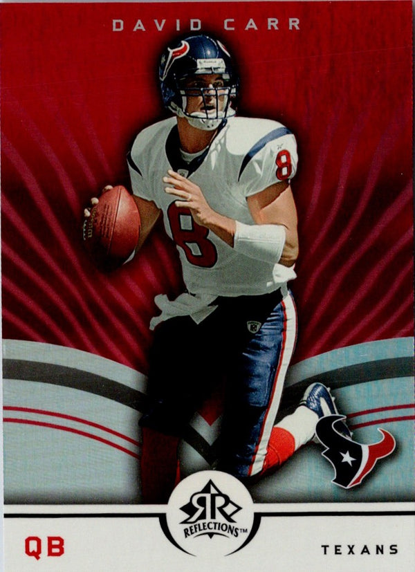 2005 Upper Deck Reflections David Carr #36