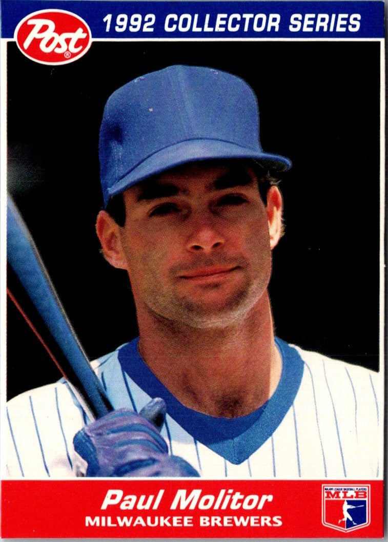 1992 Post Cereal Paul Molitor