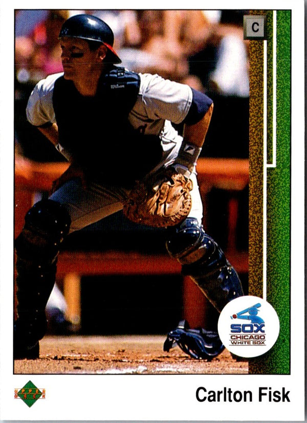 1989 Upper Deck Carlton Fisk #609