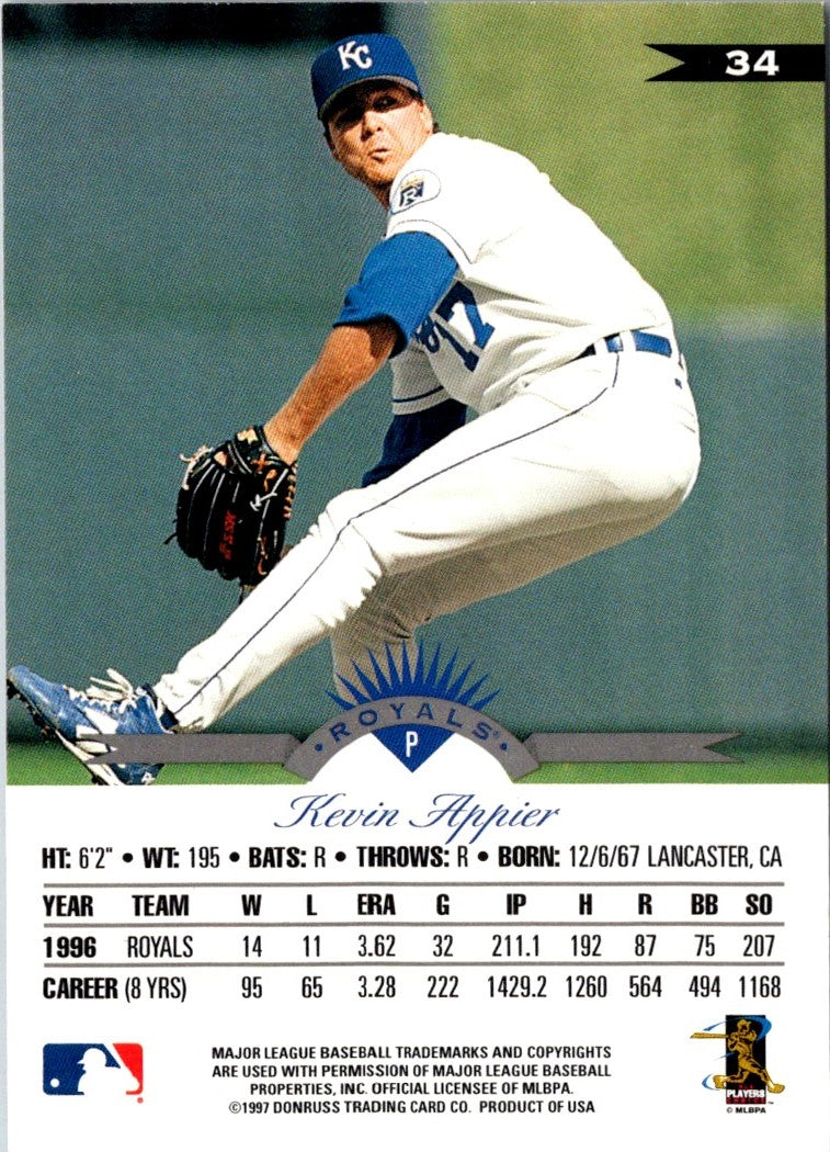 1997 Leaf Kevin Appier