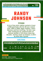 2023 Donruss Holo Blue Randy Johnson #153
