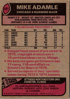 1977 Topps Mike Adamle #481