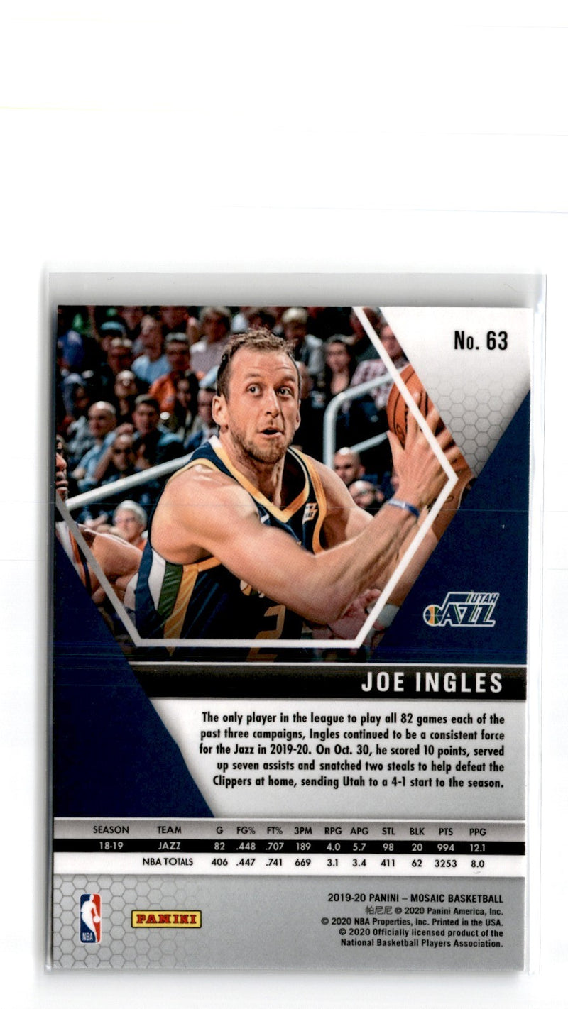 2019 Panini Mosaic Joe Ingles