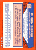 1987 Topps Toys'R'Us Rookies Ruben Sierra #24