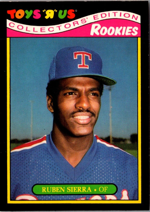 1987 Topps Toys'R'Us Rookies Ruben Sierra #24