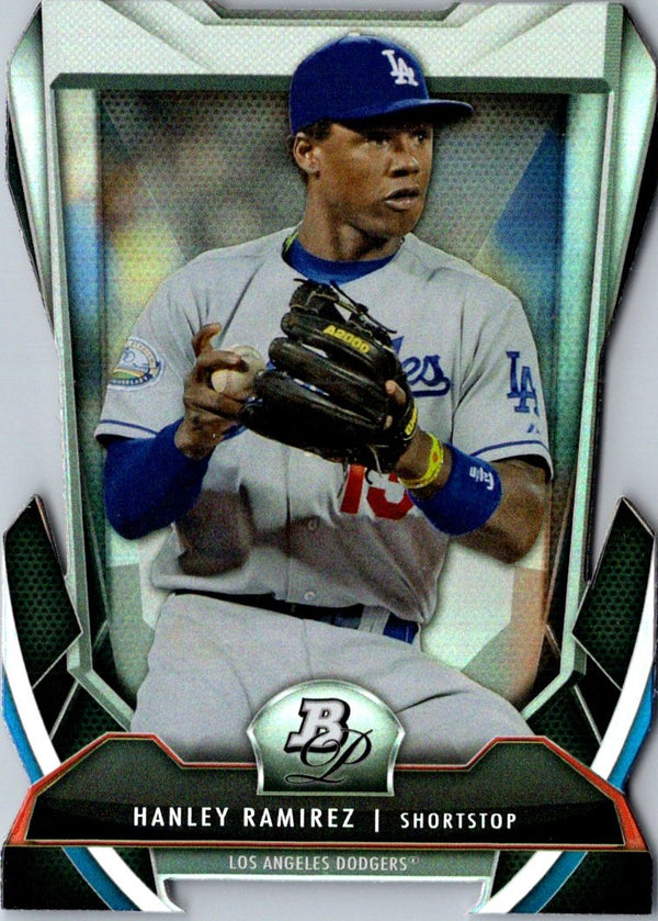 2013 Bowman Platinum Cutting Edge Stars Hanley Ramirez #CES-HR