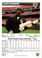1993 Donruss Lance Johnson #301