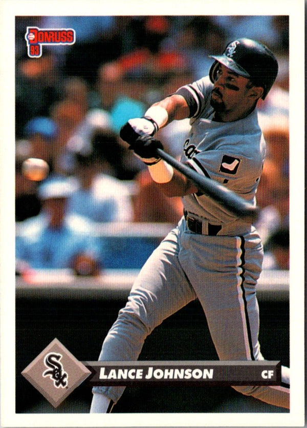 1993 Donruss Lance Johnson #301