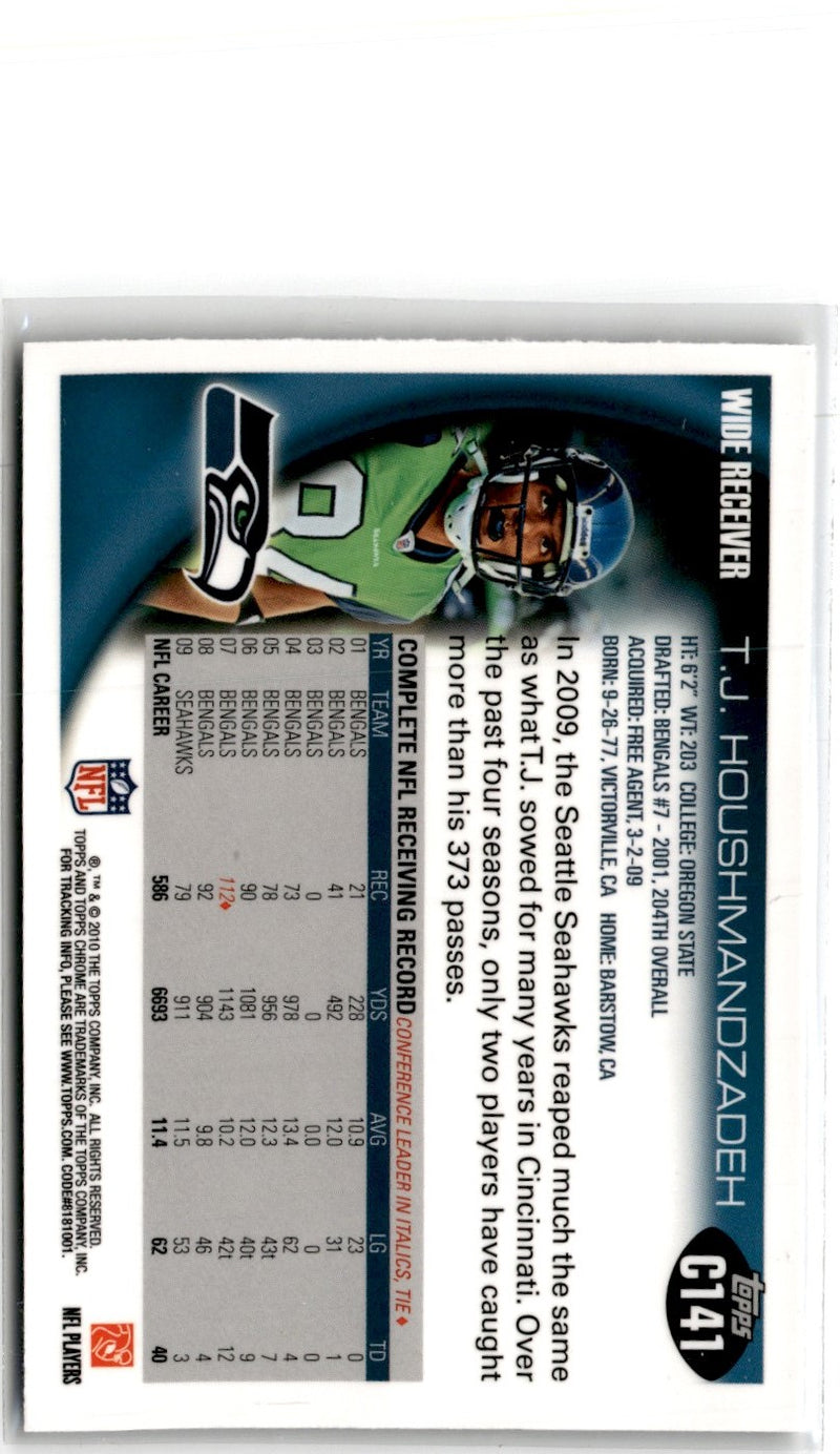 2010 Topps Chrome Refractors T.J. Houshmandzadeh