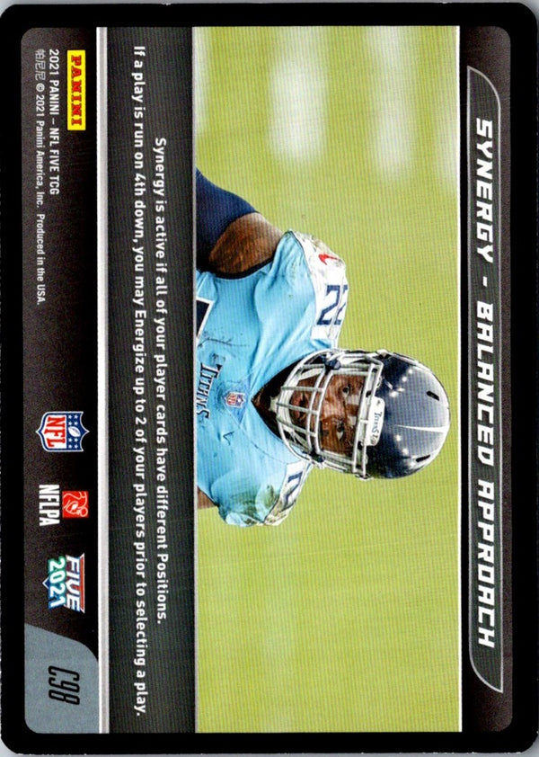 2021 Panini NFL Five Balanced Approach #C98