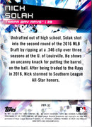 2019 Bowman Platinum Prismatic Prodigies Nick Solak