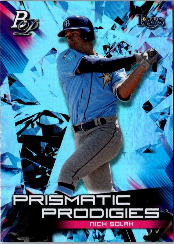 2019 Bowman Platinum Prismatic Prodigies Nick Solak #PPP-33