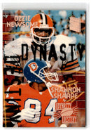1994 Stadium Club Dynasty and Destiny Ozzie Newsome/Shannon Sharpe