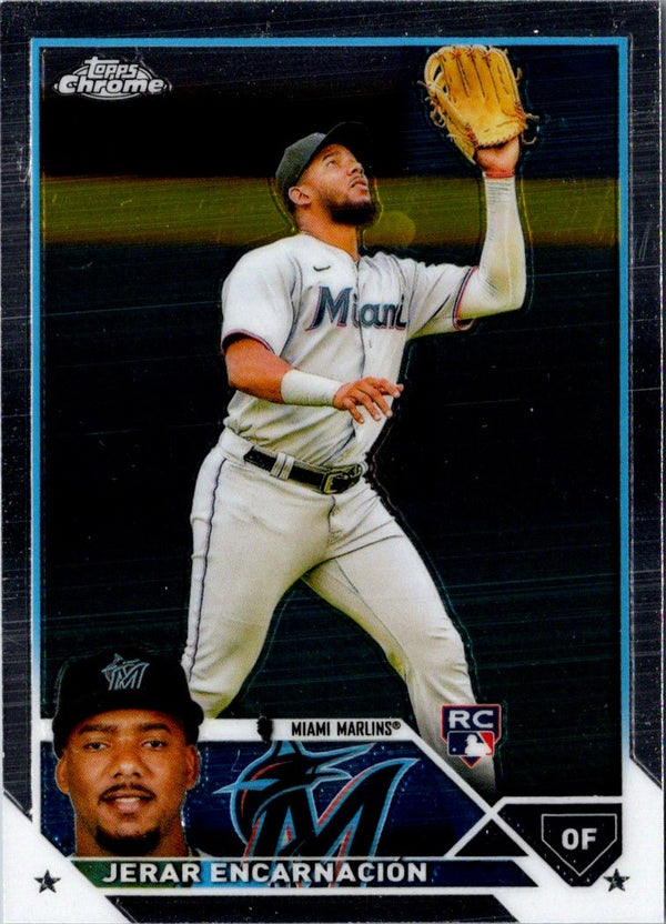 2023 Topps Chrome Jerar EncarnaciÃ³n #78 Rookie