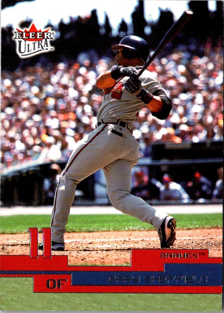 2003 Ultra Gold Medallion Gary Sheffield