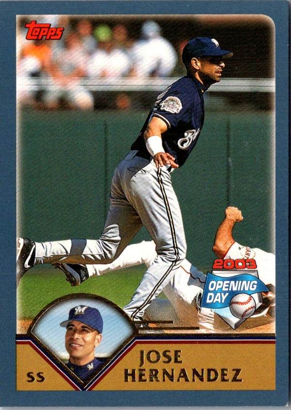 2003 Topps Opening Day Jose Hernandez #116