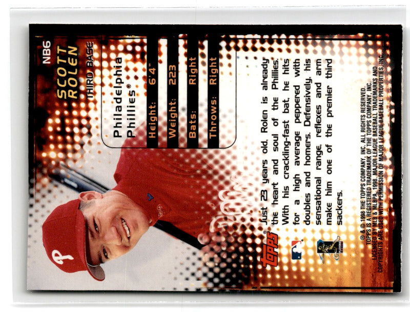 1999 Topps New Breed Scott Rolen