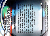 2020 Bowman 1st Edition Sky Blue Marco Luciano #BFE-103