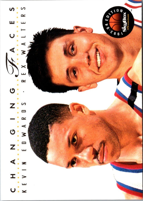 1993 SkyBox Kevin Edwards/Rex Walters #308