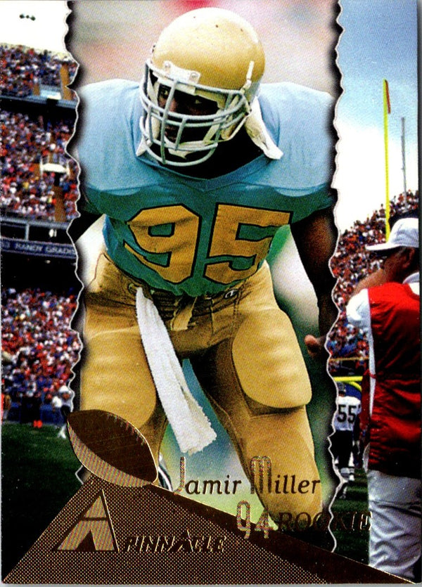 1994 Pinnacle Jamir Miller #219 Rookie