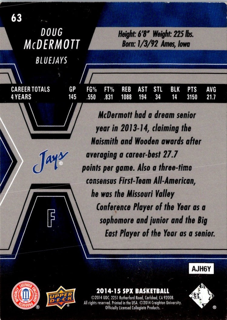 2014 SPx Doug McDermott