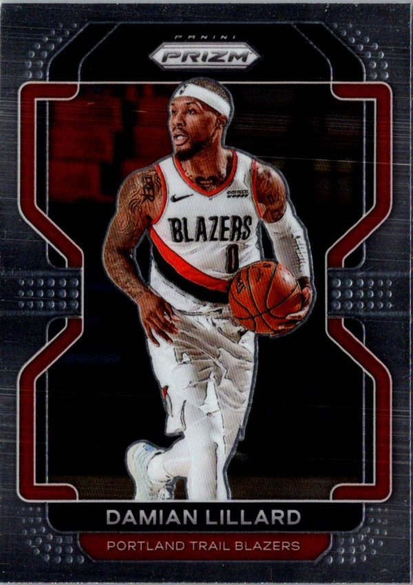 2021 Panini Prizm Damian Lillard #116