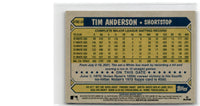 2022 Topps Chrome Platinum Anniversary Gold Prism Refractor Tim Anderson #368