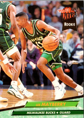 1992 Ultra Lee Mayberry #300 Rookie