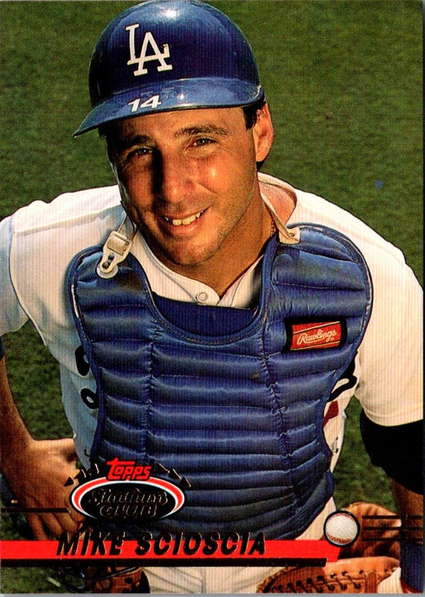 1993 Stadium Club Members Only Mike Scioscia #46