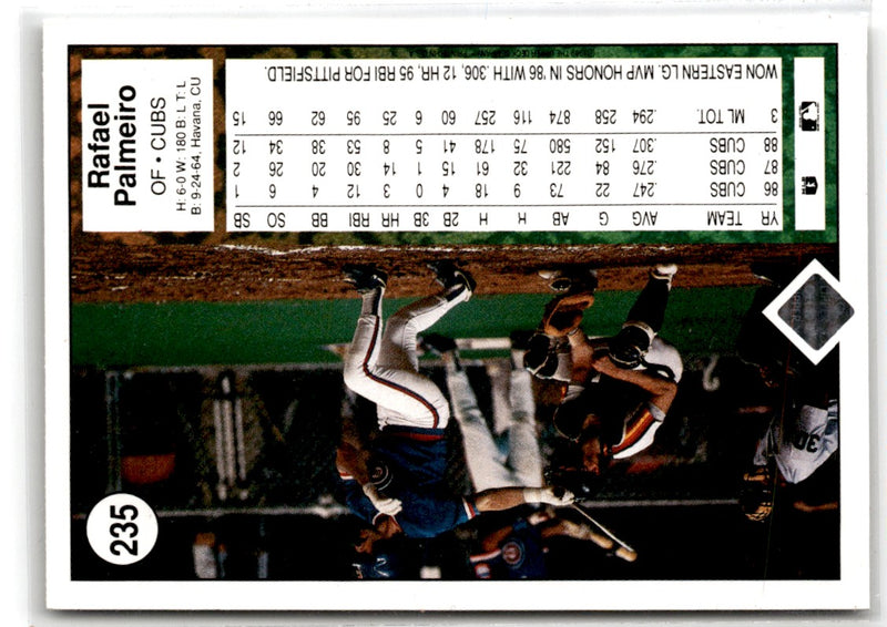 1989 Upper Deck Rafael Palmeiro