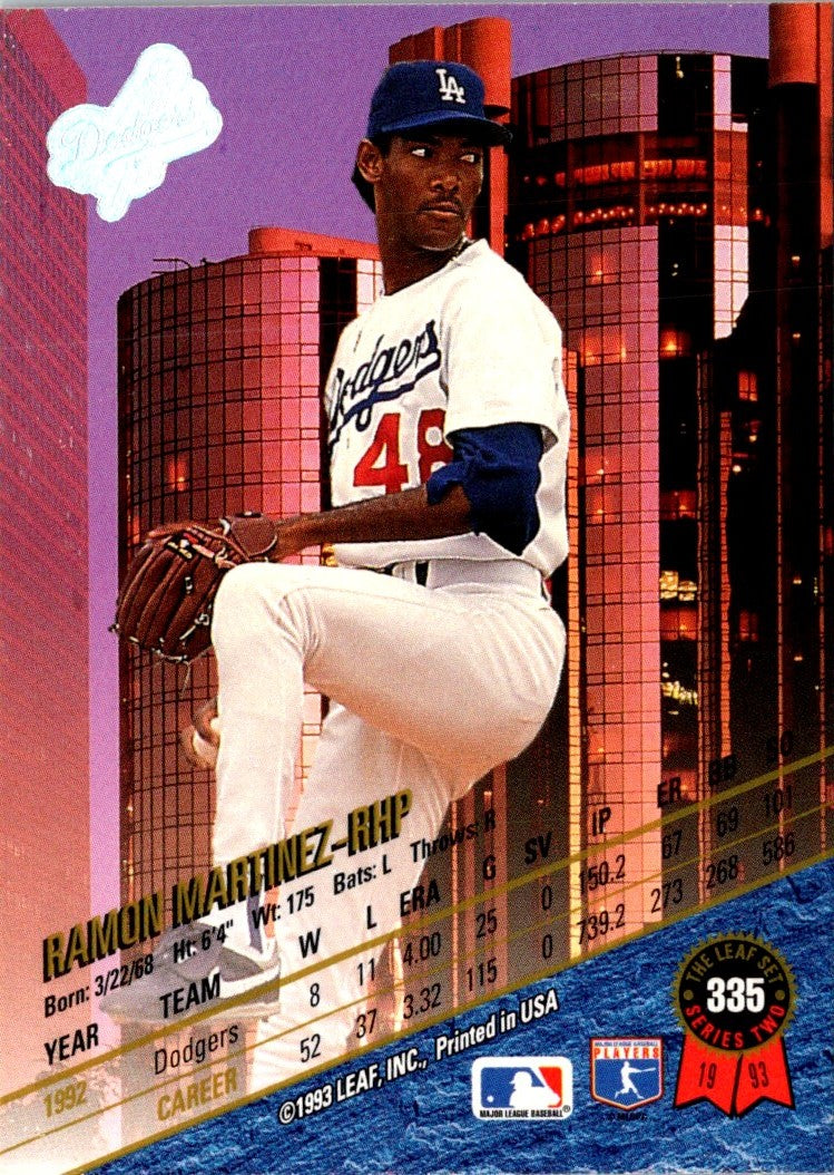 1993 Leaf Ramon Martinez