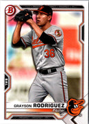 2021 Bowman Prospects Grayson Rodriguez