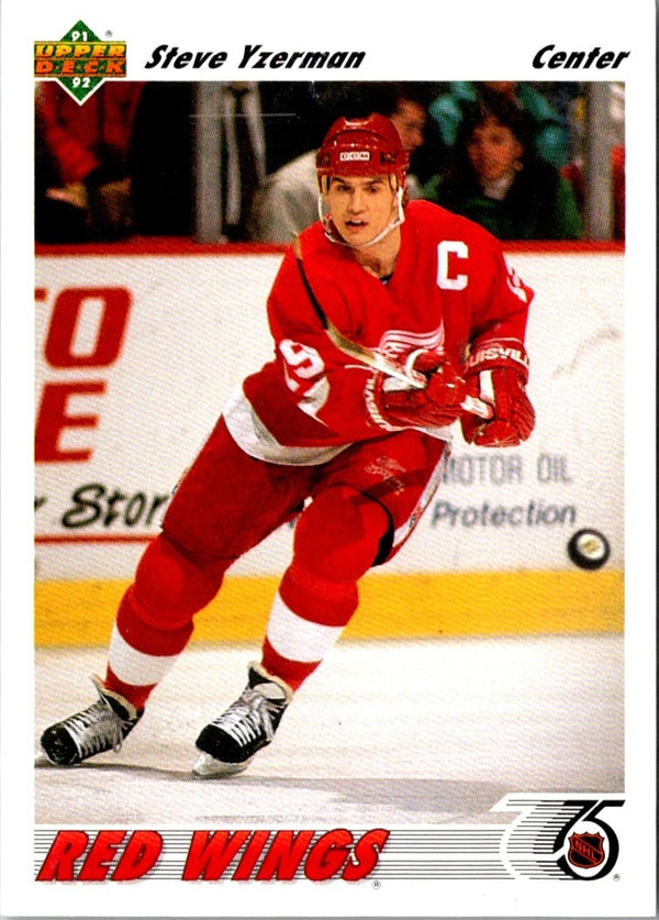 1991 Upper Deck Steve Yzerman #146