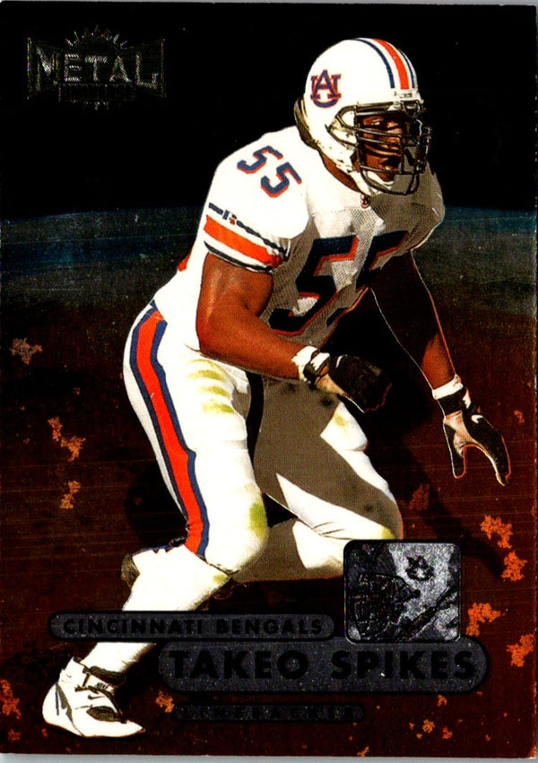 1998 Metal Universe Takeo Spikes #194 Rookie