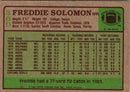 1984 Topps Freddie Solomon