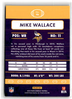 2015 Donruss Press Proof Blue Mike Wallace #96 23/99