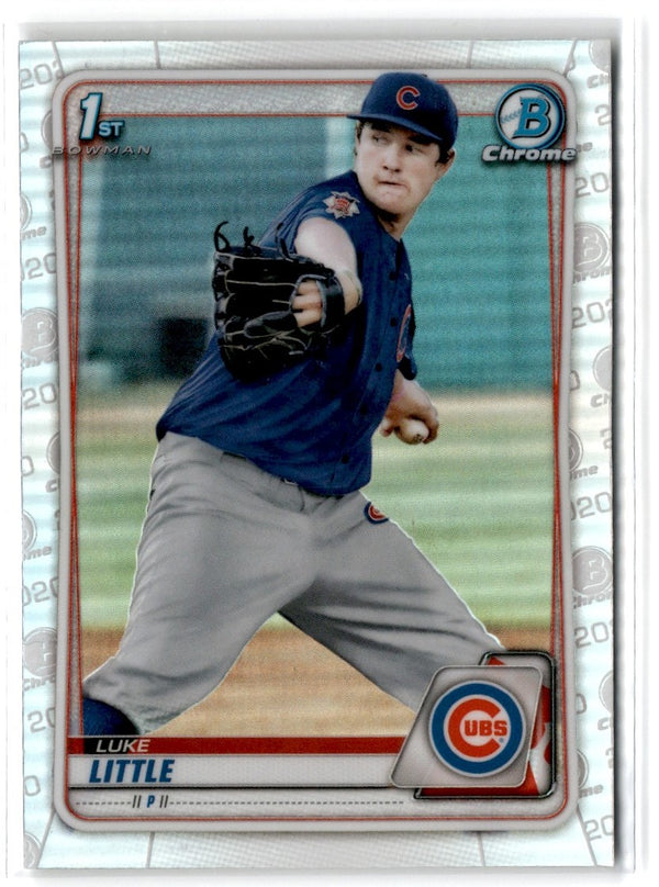 2020 Bowman Draft Chrome Luke Little #BD-105