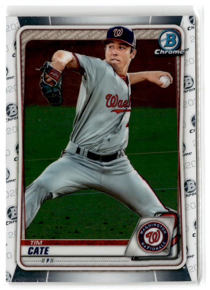 2020 Bowman Chrome Prospects Tim Cate