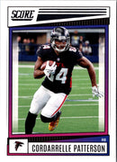 2022 Score Cordarrelle Patterson