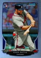 2013 Bowman Chrome Evan Gattis #209 Rookie Refractor