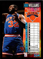 1994 Fleer Herb Williams #334