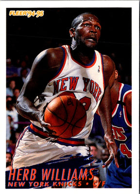 1994 Fleer Herb Williams #334