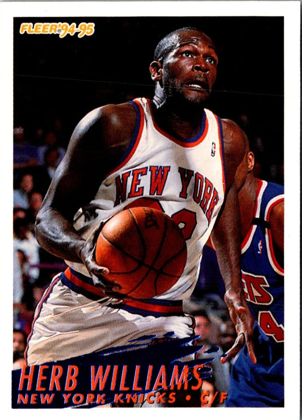 1994 Fleer Herb Williams #334