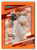 2021 Donruss Holo Orange Max Scherzer