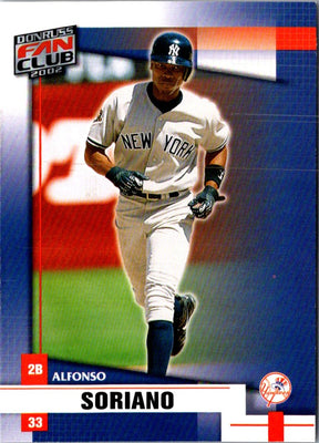 2002 Donruss Fan Club Alfonso Soriano #101