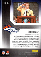 2022 Score First Ballot John Elway #FB-JE