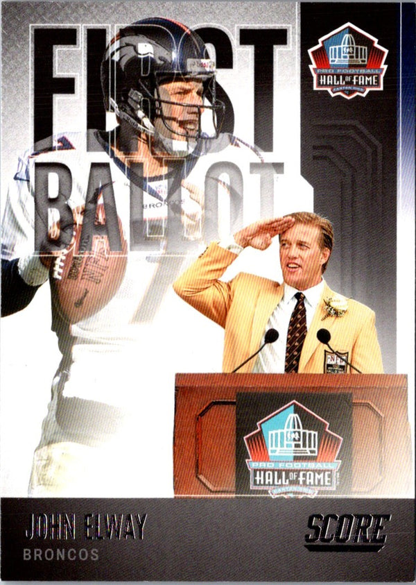 2022 Score First Ballot John Elway #FB-JE