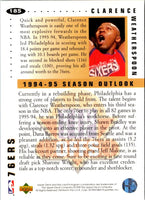 1994 Collector's Choice German Clarence Weatherspoon #185